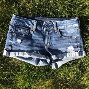 American Eagle Super Stretch Denim Shorts
